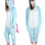 Iso Trade Einhorn Kostüm Tier Jumpsuits Einteiler Fasching Halloween Blau S M XL #4553, Größe:M - 4