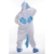 JINZFJG Erwachsene Damen/Herren  Tier-Kostüm Jumpsuit Schlafanzug Pyjamas Einteiler, Blau Einhorn, M (Körpergröße 160-169 cm) - 6