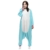 KiKa Monkey Kinder Einhorn-Karikatur-Flanell-Tierneuheit-Kostüme Cosplay Pyjamas (M:158-168CM, Erwachsen-Blau) - 2