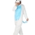 LATH.PIN Tier Pyjama Einhorn Kostüm Karton Tierkostüme Halloween Kostüme Jumpsuit Erwachsene Schlafanzug Unisex Cosplay- Gr, S(Höhe142-155CM), Einhorn blau - 6
