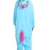 Unicorn Pajamas Cosplay Unicorn Costumes Animals Sleepwear Flannel Jumpsuits Unisex-Adult Nightwear Party Costumes (M, Blau) - 8