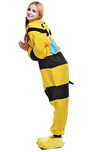 ABYED® Einhorn Kostüm Jumpsuit Onesie Tier Fasching Karneval Halloween kostüm damen mädchen herren kinder Unisex Cosplay Schlafanzug - 2