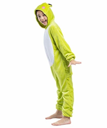 AKAAYUKO Kostüm Kinder Unisex Cosplay Jumpsuit Onesie Tier Frosch - 2