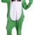 CuteOn Unisex Erwachsene Cartoon Tier Kigurumi Pyjamas Nachtwäsche Mit Kapuze Cosplay Kostüm Frosch S for Höhe 140-155CM - 1