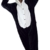 Panda Jumpsuit schwarz weiß