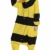 DATO Pyjama Tier Onesies Gelb Biene Erwachsene Kigurumi Unisex Cospaly Nachtwäsche für Hohe 140-187CM - 3