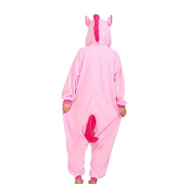 dressfan Unisex Tier Pyjamas Erwachsene Einhorn Cosplay Kostüm - 2