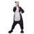 Free Fisher Damen/Herren Cosplay Tierkostüm Schlafanzug Pyjamas Jumpsuit Overall Einteiler, Panda Schwarz, L (Körpergröße 170-178 CM) - 1