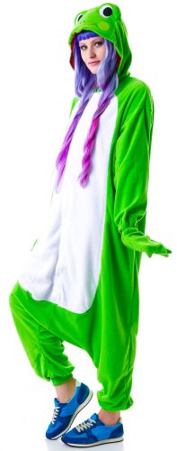 Frosch-Kostüm / Kigurumi Onesie Jumpsuit - 3
