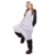 JINZFJG Erwachsene Damen/Herren  Tier-Kostüm Jumpsuit Schlafanzug Pyjamas Einteiler, Weiß-Schwarz Panda, M (Körpergröße 160-169 cm) - 3