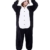 Kenmont Jumpsuit Tier Cartoon Einhorn Pyjama Overall Kostüm Sleepsuit Cosplay Animal Sleepwear für Kinder/Erwachsene (X-Large, Cute Panda) - 2