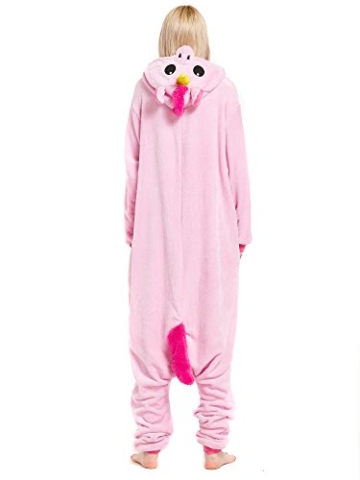 Kigurumi Rosa Einhorn Pyjamas Kostüm Jumpsuit Tier Schlafanzug Erwachsene Unicorn Fasching Cosplay Onesie XL - 6