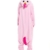 Kigurumi Rosa Einhorn Pyjamas Kostüm Jumpsuit Tier Schlafanzug Erwachsene Unicorn Fasching Cosplay Onesie XL - 6