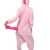 LATH.PIN Tier Pyjama Einhorn Kostüm Karton Tierkostüme Halloween Kostüme Jumpsuit Erwachsene Schlafanzug Unisex Cosplay- Gr, L(Höhe162-175CM), Rosa Pferd - 4
