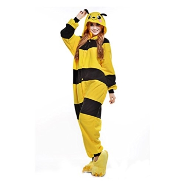 LPATTERN-Pyjamas Onesie Tier Kostüm Schlafanzug Jumpsuit Erwachsene Unisex Cosplay Halloween Karneval - 2