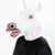 Maske Einhorn weiß Einhornmaske hochwertig Pferdemaske Phantasiefigur Fantasie Unicorn Tiermaske Vollmaske Kostümergänzung Gesichtsmaske Latexmaske - 4