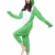 ULEEMARK Jumpsuit Onesie Tier Karton Fasching Halloween Kostüm Sleepsuit Cosplay Overall Pyjama Schlafanzug Erwachsene Unisex Lounge Kigurumi Frosch for Höhe 140-187CM - 3