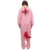 Unisex Einhorn Kostüm Pyjamas Tier Schlafanzug Karton Jumpsuit Nachthemd Erwachsene Fasching Cosplay Overall (XL für 178-187CM, Rosa) - 5