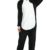 VineCrown Damen Schlafanzug Tier Pyjamas Overall Cosplay Strampelanzüge Nachthemden Kleid Karikatur Neuheit Jumpsuit Kostüme für Erwachsene Kinder Weihnachten Karneval (S for 150CM- 160CM, Panda) - 1