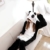 Z-Chen Herren Damen Jumpsuit Schlafanzug Tierkostüm für Halloween Karneval Fasching, Panda, Gr.XL (Körpergröße 178-188cm) - 4