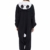 Fandecie Tier Kostüm Tierkostüm Tier Schlafanzug Panda Pyjamas Jumpsuit Kigurumi Damen Herren Erwachsene Cosplay Tier Fasching Karneval Halloween (Panda, M:Höhe 160-169cm) - 5