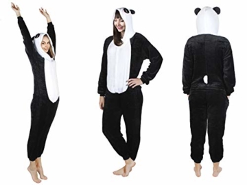 Iso Trade Panda Kostüm Tier Jumpsuits Einteiler Fasching Halloween S M XL #4546, Größe:XL - 2