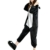Kenmont Tier Schlafanzug Cosplay Kostüm Einhorn Pyjama Tierkostüme Jumpsuits Erwachsene Nachthemden Overall Plüschtier (S, Panda) - 2