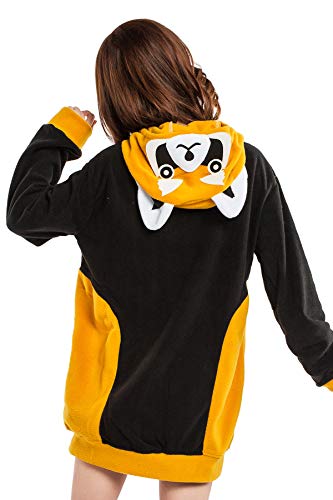 Mantel Damen Hoodies mit Kapuzen Jacket Cosplay Tier Roter Panda Anime Casual Kostüm Outwear Unisex - 4