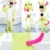 Kinder Pyjamas Tier Grün Einhorn Overall Flanell Cosplay Kostüm Kigurumi Jumpsuit für Mädchen und Jungen Hohe 90-148 cm - 4