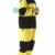 DELEY Unisex Erwachsene Cartoon Rosa Kaninchen Hooded Cosplay Anime Strampelanzug Schlafanzug Nachtwäsche, Biene, S(Höhe: 141cm-155cm) - 3