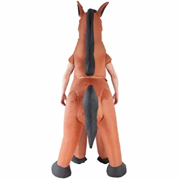 Morph MCGIHO Aufblasbares Kostüm, Unisex, Pferd, Einheitsgröße Erwachsene - 5