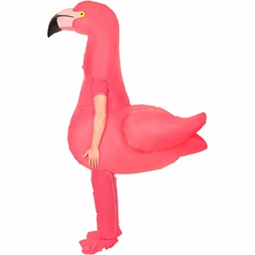 Morph Riesiges Aufblasbares Flamingo-Halloween-Tierkostüm für Erwachsene - 2