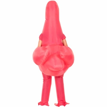 Morph Riesiges Aufblasbares Flamingo-Halloween-Tierkostüm für Erwachsene - 3