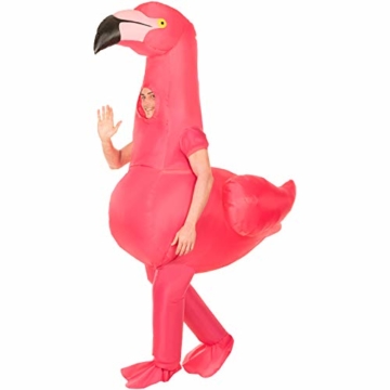Morph Riesiges Aufblasbares Flamingo-Halloween-Tierkostüm für Erwachsene - 4