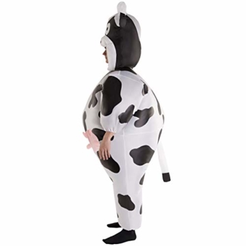 Morph Riesiges Aufblasbares Kuh-Halloween-Tierkostüm für Erwachsene - 2