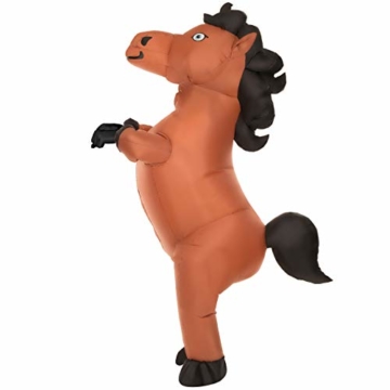 Morph Riesiges Aufblasbares Tänzelndes Pferde Halloween-Tierkostüm für Erwachsene - 2