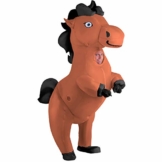 Morph Riesiges Aufblasbares Tänzelndes Pferde Halloween-Tierkostüm für Erwachsene - 1