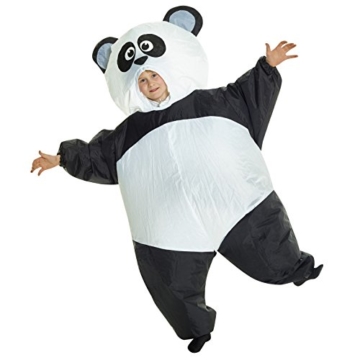Morph GIANT PANDA aufblasbar Kinder Kostüm – EINE Größe - 3