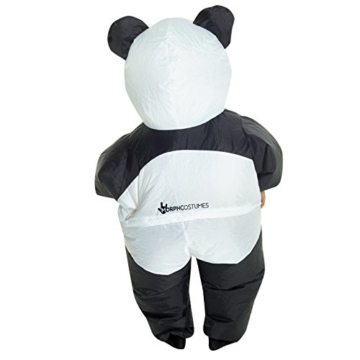 Morph GIANT PANDA aufblasbar Kinder Kostüm – EINE Größe - 7
